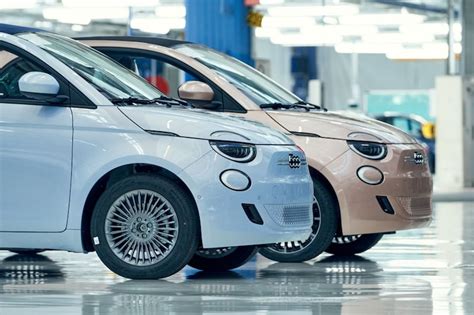 Fiat 500e production halted due to weak demand .